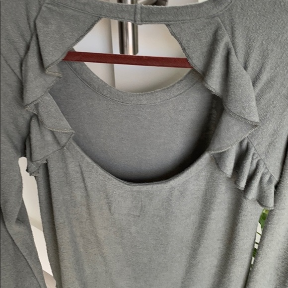 Chaser Ruffle Cutout Back Top - Picture 2 of 5